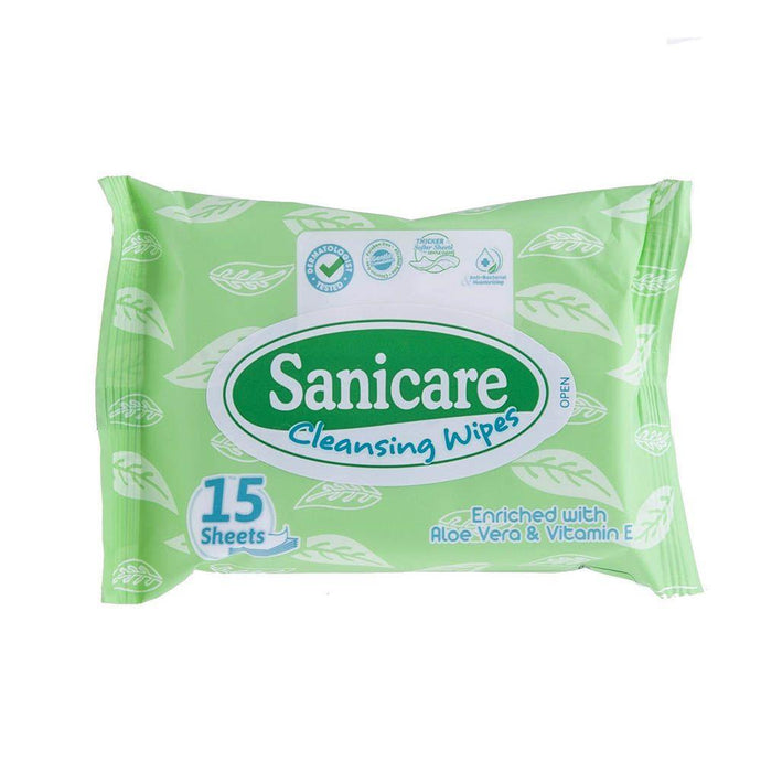 Sanicare Cleansing Wipes 15S