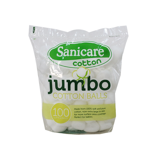 Sanicare Cotton Balls Jumbo 100S