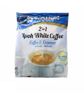 Chekhup 2-in-1 White Coffee No Sugar  15 x 30g