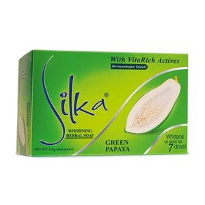 Silka Whitening Soap green Papaya 135g