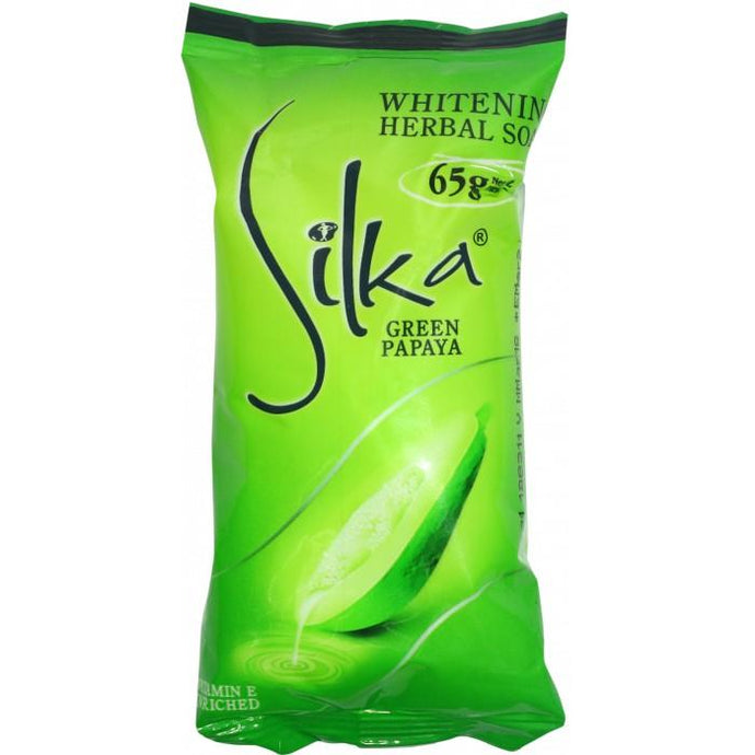 Silka Whitening Soap green Papaya 65g
