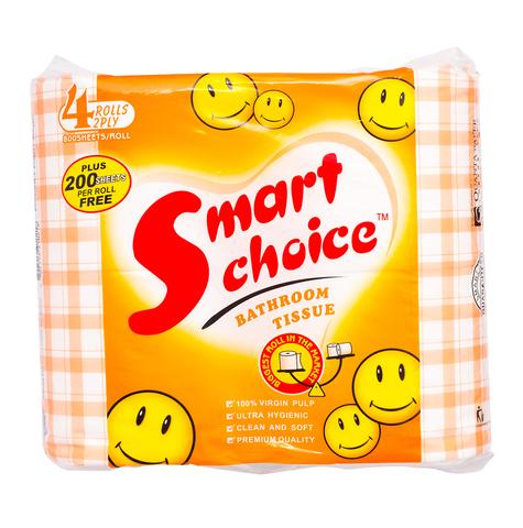 Smart Choice Bathroom Tissue 2Ply 4S