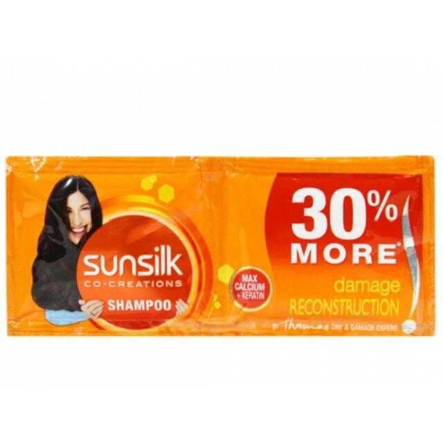 Sunsilk Shampoo Damage Reconstuction 13mL Pck(6)