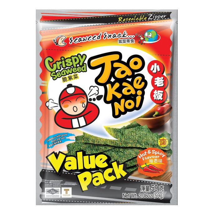 Tao kae Noi Japanese Seaweed Hot & Spicy 59g