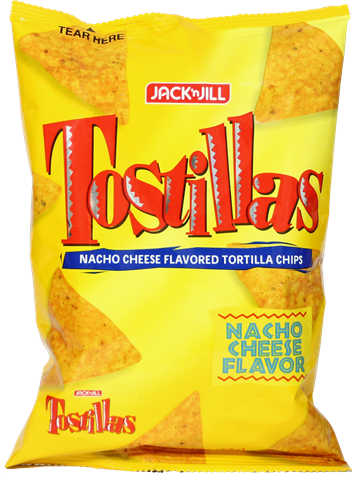 Tostillas Corn Chips Nacho Cheese 72g