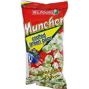 Wl Muncher green Peas Coated 70g