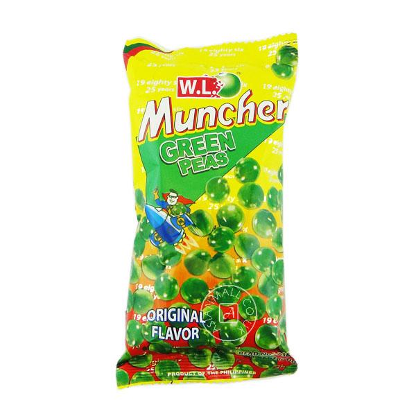 Wl Muncher green Peas Original 70g