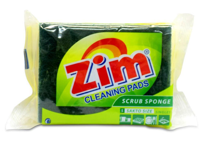 Zim Scouring Pad W/ Sponge Small